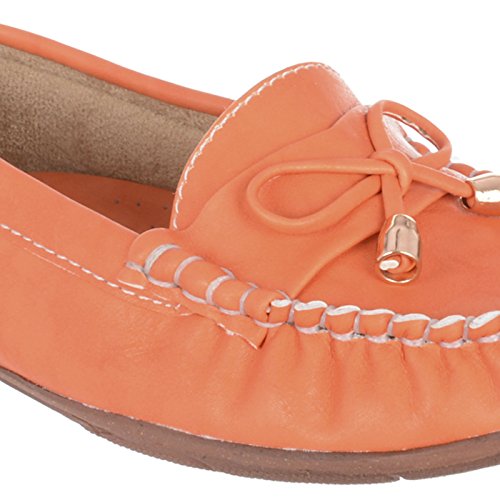 Buy DARLING DEALS Women Orange Loafers Flat at Amazon.in