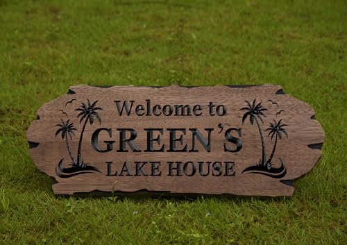 Personalized-Cabin-Sign-Rustic-Wood-Welcome-Sign-for-Outdoor-Home-Wall-DecorFarmhouse-Decor-Custom-Backyard-SignCarved-wood-sign3D-Carving-Wood-Sign Personalized Cabin Sign Rustic Wood Welcome Sign for Outdoor Home Wall DecorFarmhouse Decor Custom Backyard SignCarved wood sign3D Carving Wood Sign