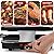 Electric Korean BBQ Indoor Grill Table Smokeless Portable Raclette Grill Nonstick with 8 Cheese Maker Pans Temperature Control & Dishwasher Safe 1300W Ideal for Parties and Family Fun