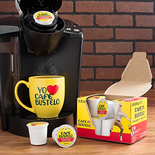 Café Bustelo Coffee, Espresso Style Dark Roast, K Cup Pods for Keurig Coffee Makers, 18 Count (Pack of 4)