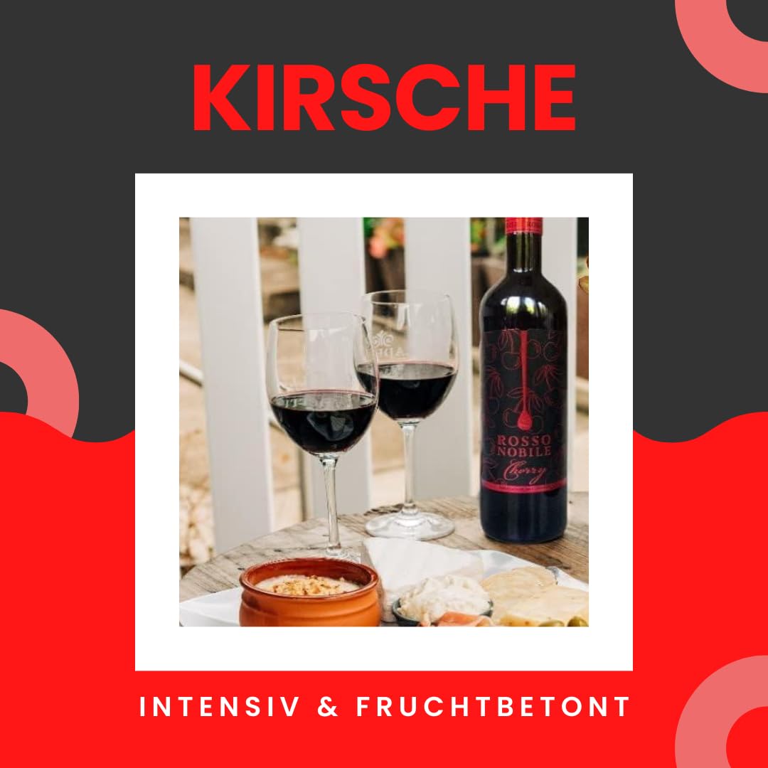 Weinpaket „Süße Versuchung“ | 12x Aromatisierte Weine | 3x Rosso Nobile Cioccolata, 3x Vaniglia, 2x Nougat, 2x Cherry & 2x Marzipan | Für Liebhaber süßer Aromen | 12x 750ml