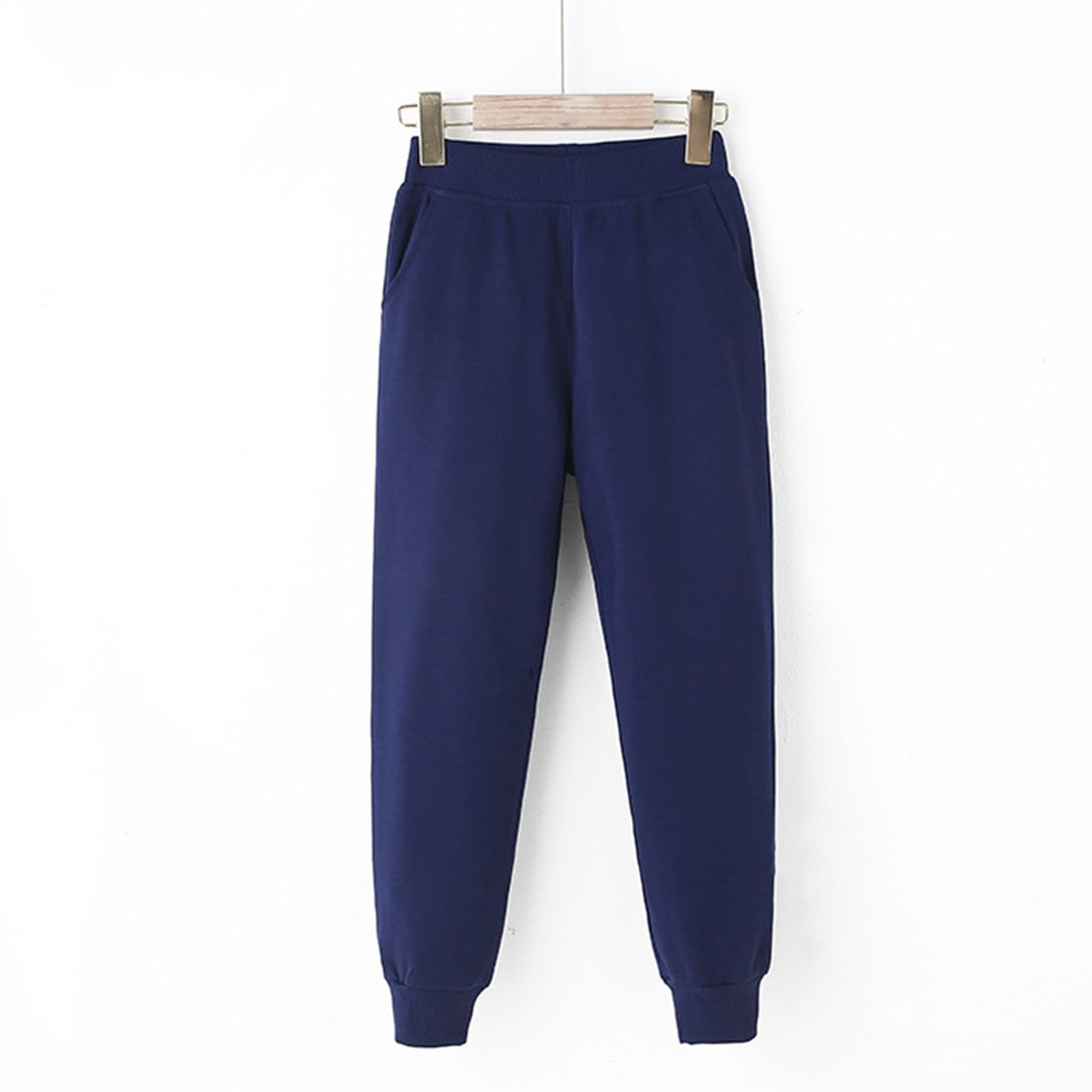 Genérico Pantalones Baggy Niño Pantalones Deportivos de Invierno para Bebés y Niños con Diseño Liso y Corte Holgado
