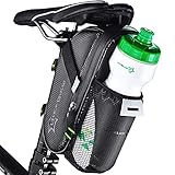 HYSENM Satteltasche für Fahrrad Wasserdicht Fahrradtasche mit Flaschenhalter Rennrad Mountainbike Zubehör MTB Rennrad