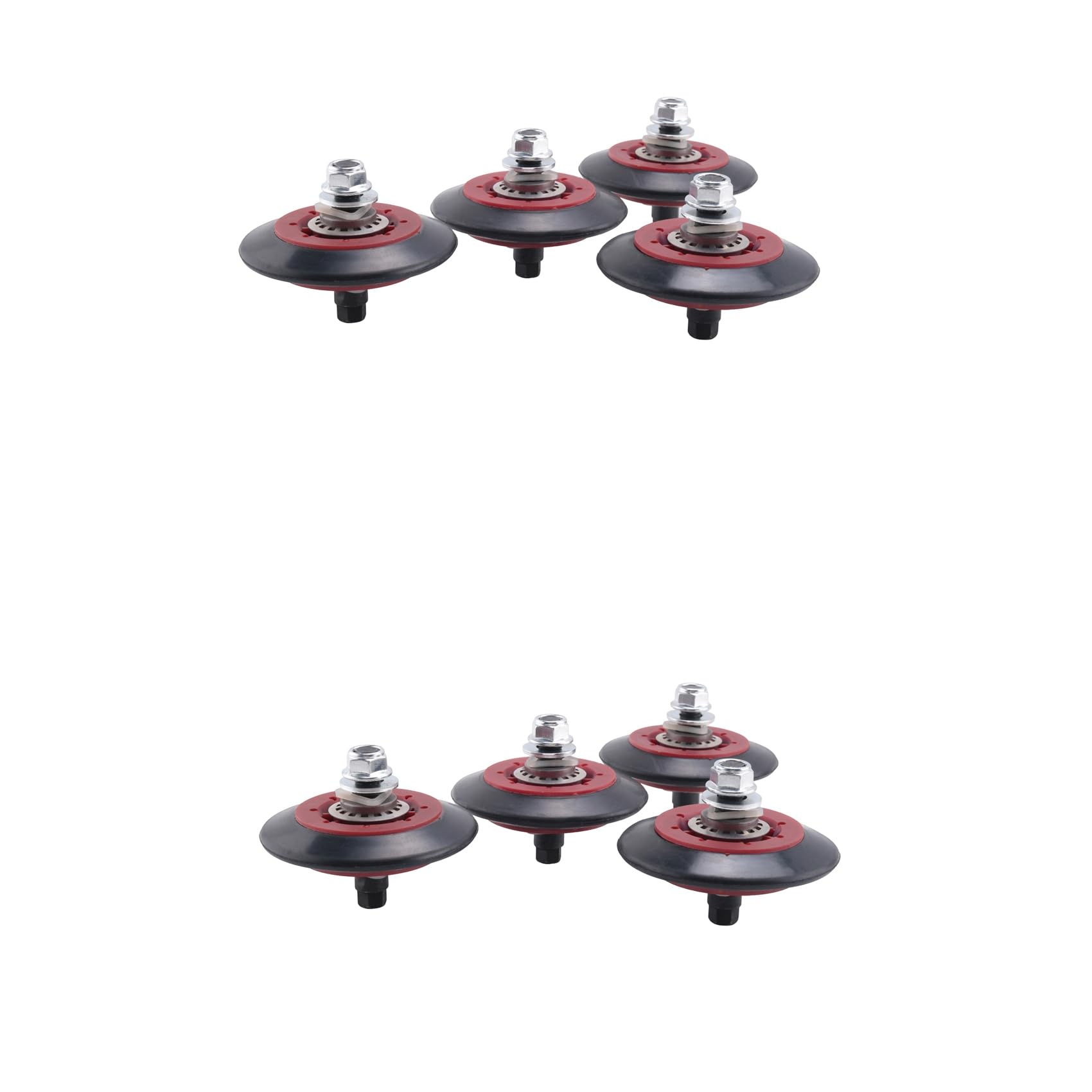 Hndhbfgrt 8 Pack of 4581EL2002C Dryer Drum Roller Assembly Fit for, Replace Part 4581EL3001C, PS8260240