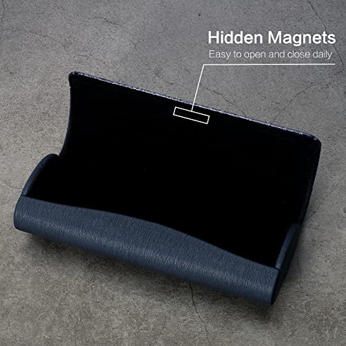 Image of Vemiss Hard Shell Eyeglass Cases, Lightweight Portable Glasses Case for Women Men