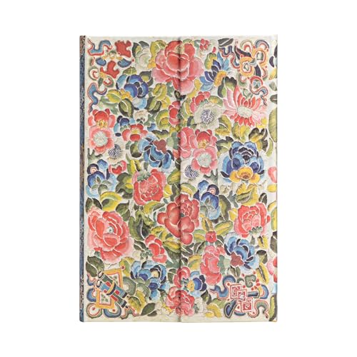 Pear Garden Mini Lined Hardcover Journal, 176pg, 85GSM by Paperblanks (Peking Opera Embroidery) image 4