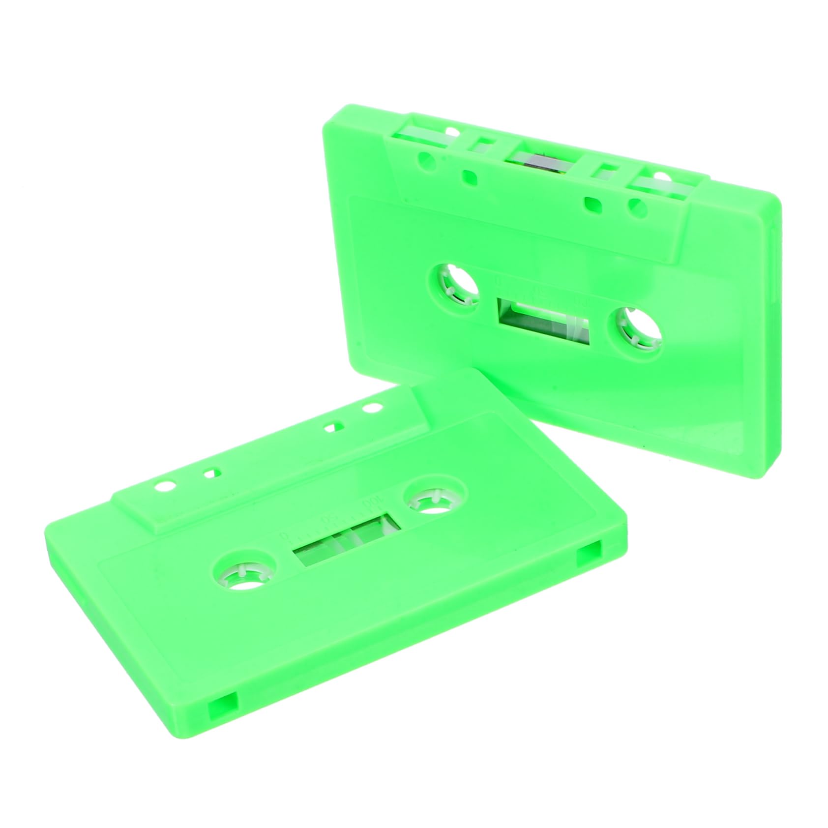 STOBAZA 2pcs Retro Cassette Tape Storage Box Vintage Organizer for Blank Audio Tapes Stylish Holder for Home Bookshelves Desks for Music Collectors