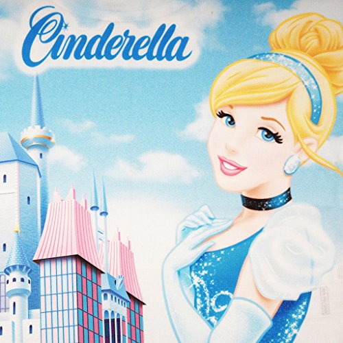 Image of Disney Princess by Wear Your Mind Girl's Plain Regular fit Shirt (DPS0038 Blue1 13-14 Years)