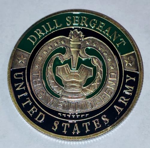 Generic Army Drill Sergeant Honor Challenge Coin S3122K