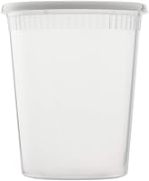 Vista 47 de Karat [24oz - 240 ct] Contenedores redondos moldeados por inyección de PP transparentes con tapas