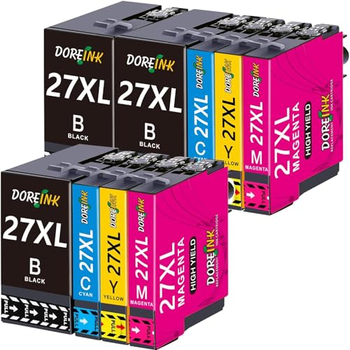 DOREINK 27XL Druckerpatronen für Epson 27 XL...