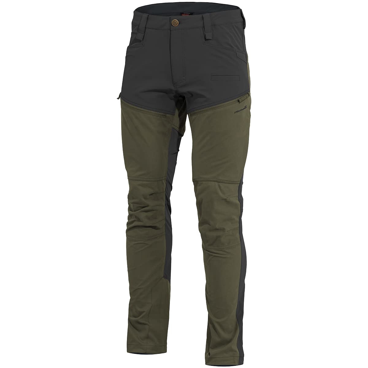 Pentagon Men's Black Renegade Savanna Pants Ral 7013/ Size W34 L32 (Tag Size 44/81)