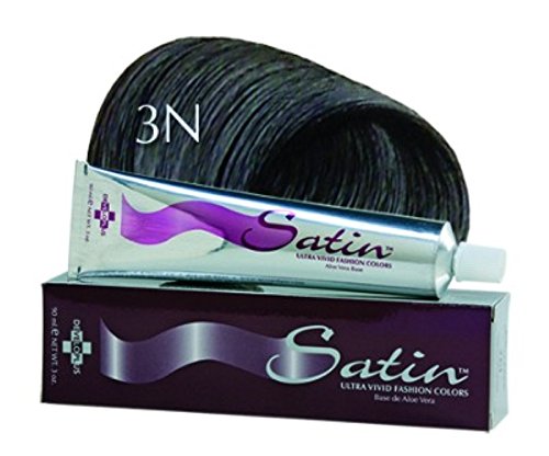 Developlus Satin Color #3N Dark Brown 3 Ounce (88ml) (3 Pack)