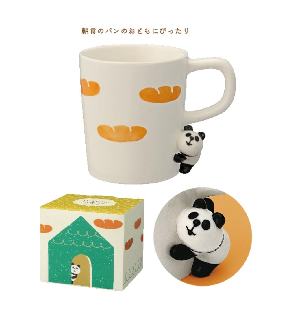 Amazon.co.jp: デコレコーポレーション concombre のぞき見マグ パン