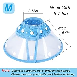 Vivifyingdogconesforsmalldogsadjustable578inpetconelightweightrecoveryelizabethancollarforcatspuppiesandminidogsblue Urban Country Home Decor Vivifying dog cones for small dogs adjustable 57 8in pet cone lightweight recovery elizabethan collar for cats puppies and mini dogs blue urban country home decor