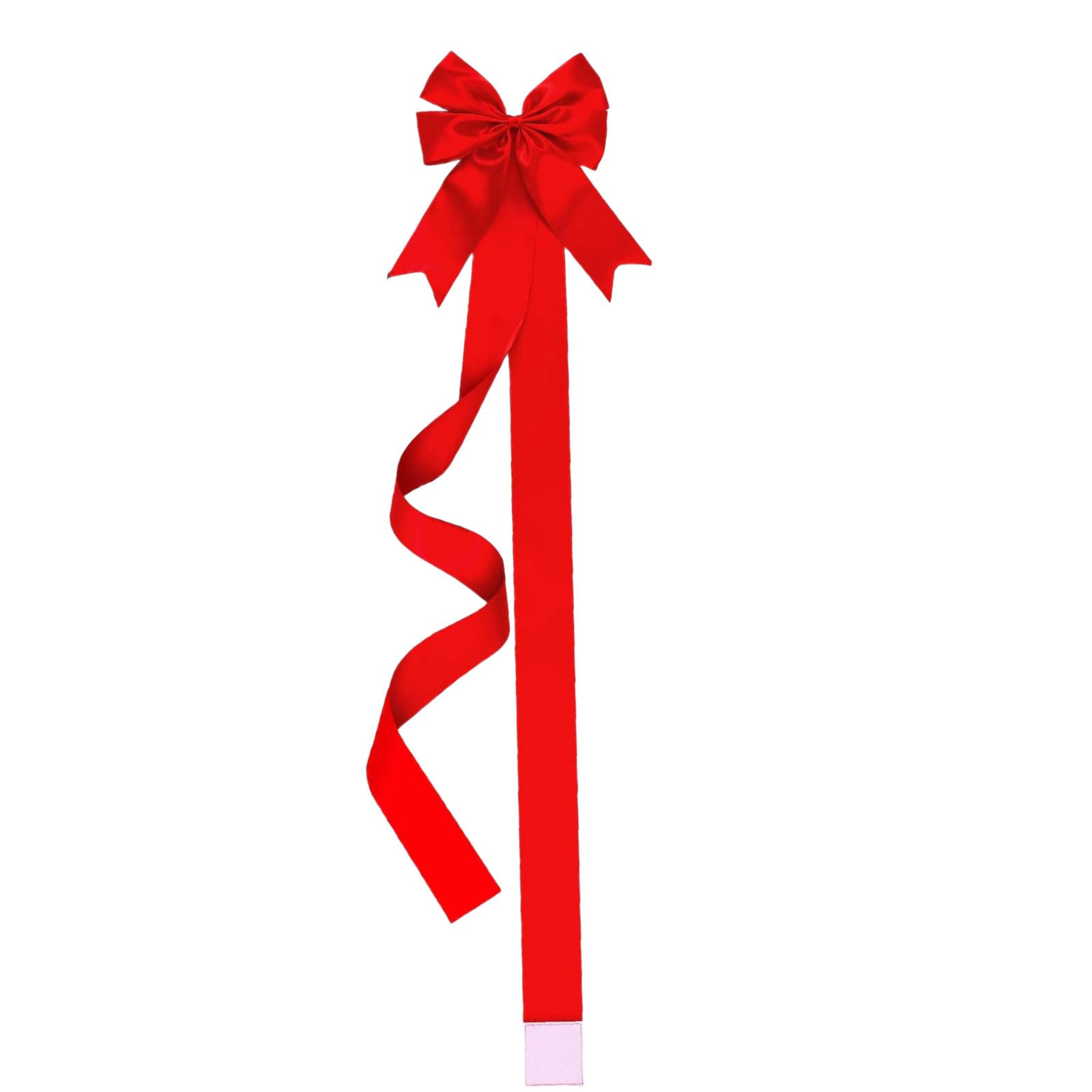 Tsophreniq Festival Bowknot Decoration for Hanging on Doors Wall and Cabinets Polyester Christmas Accent Door Hanging