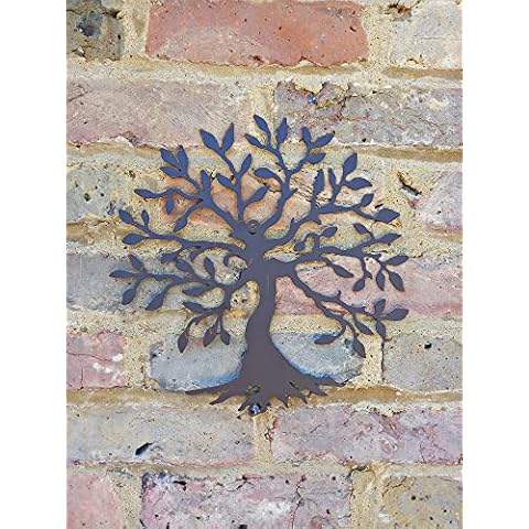 London Ornaments Tree wall plaque rust Cover