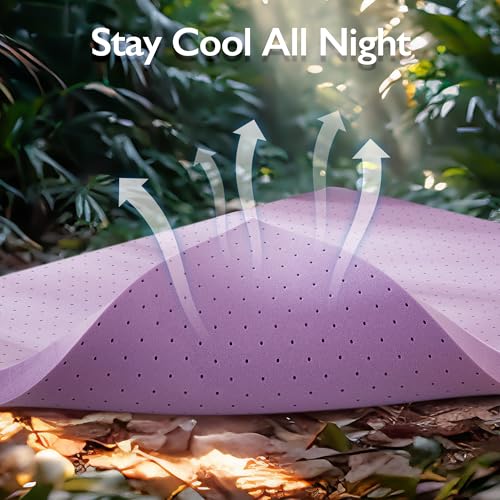 Image of BDEUS 1.5 inch Queen Size Mattress Topper, Cooling Gel Memory Foam Bed Topper for Pressure Relief and Back Pain, CertiPUR-US Certified
