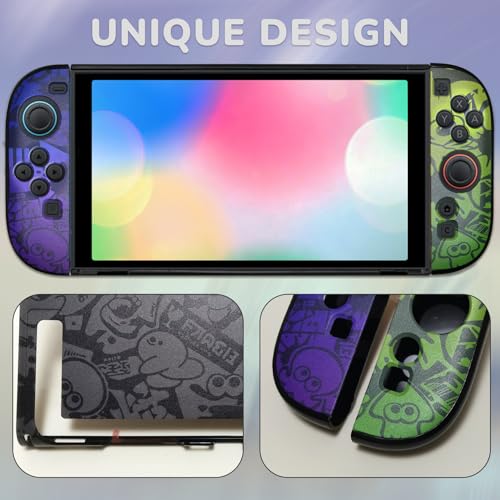 LuxVrilian Funda Switch 2, Rígido Carcasa Protector para Switch 2 (2025) Accesorios, Resistente a Golpes y Arañazos, Negra - imagen 2