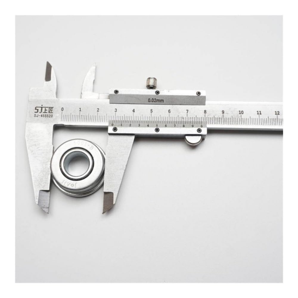4 rodamientos Aptos for cortacésped de 12,7 mm x 28,6 mm, rodamientos de Bolas for Ruedas de césped(4pcs)