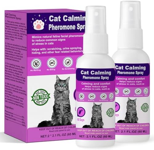 Cat Calming Pheromone Spray – Anti-Anxiety Aid for Cats