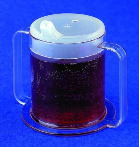 Providence Spillproof Containers Independence 2-Handle Plastic Mug - Pack of 3 - Model 49