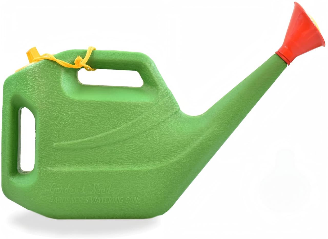 Watering Can (5L) | Plastic Green Water Can with Sprayer for Plants/Garden | Indoor Outdoor Watering Shower Can | Sprinkler for Plants | Watering Hand Bottles for Garden | Water Spray Can-image-8