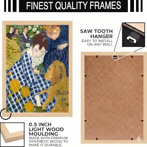Image of BLINKART Vintage Poster Aesthetic Modern Art Walls With Frame | Natural Wood Texture | Living Room Bedroom Office Wall Decoration | Poster Home Decor Frames Wall Bedroom | 12x8 Inches (D399)