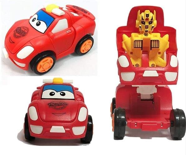 VHOI Pull Back Racing Car Transformer Robot Toy for Strong and Durable Gift for Kids- Unbreakable Mini Racing converting car to Robot Friction Toy (Random Color) Size-Small (Pack of 1) (B0BDL769BV) Amazon Price History, Amazon Price Tracker
