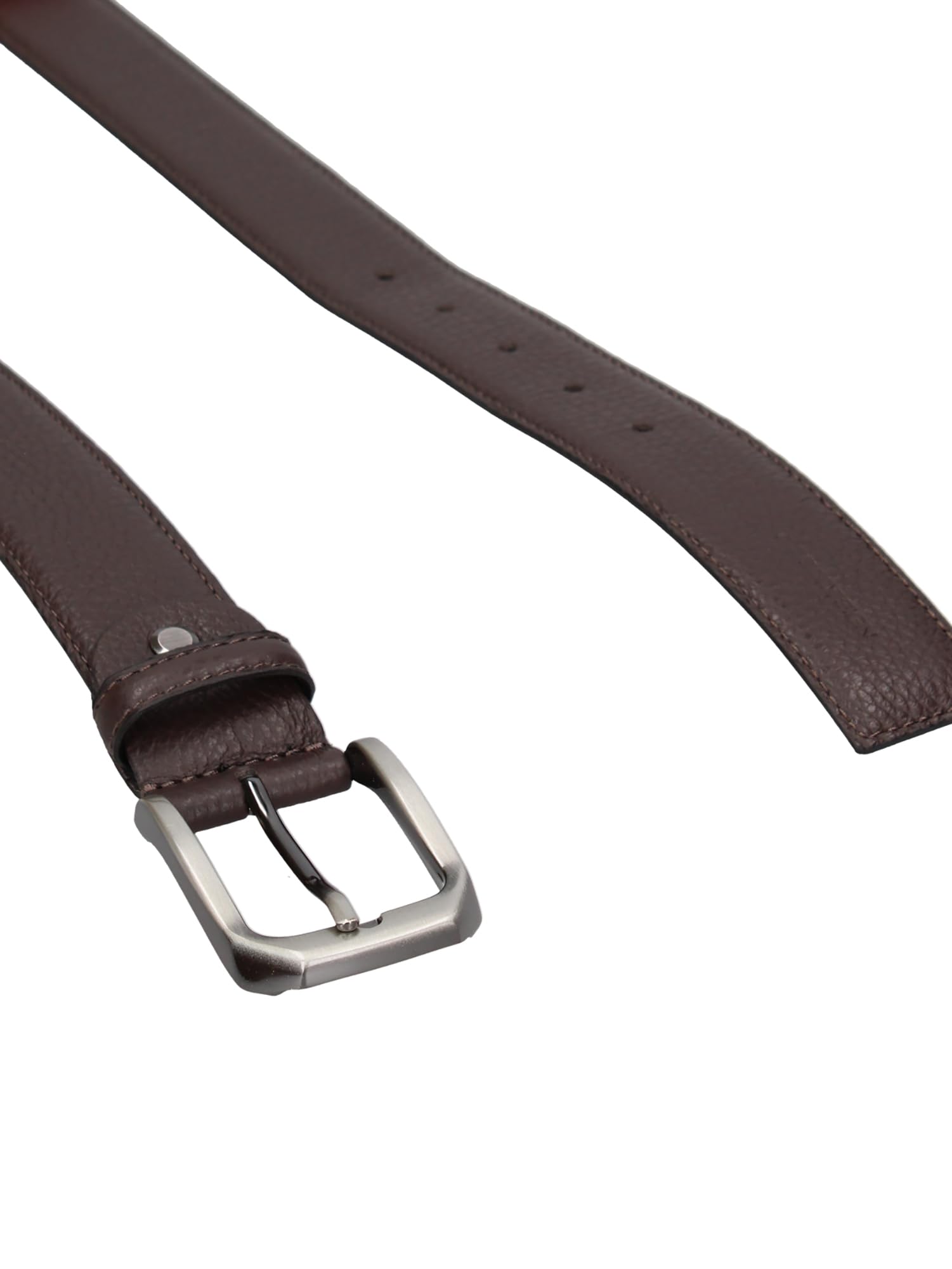 MOMO Design Cintura Uomo Vera Pelle Fibbia Nero Elegante Made in Italy