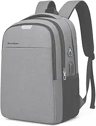Mochila Executiva Unissex para Notebook até 15.6” - com Entrada USB e Passa-fio para fone – Ideal para Faculdade, Trabalho e Viagens – Antifurto, Resistente e Confortável