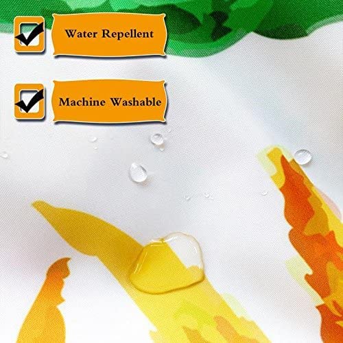 Boho Sage Green Shower Curtain For Bathroom, Aesthetic 2000S 90S Retro Abstract Wavy Swirl Bathroom Accessory Set, Polyester Fabric Waterproof Modern Cute Geometric Minimalist Bath Curtain, 72X72In #TOP3