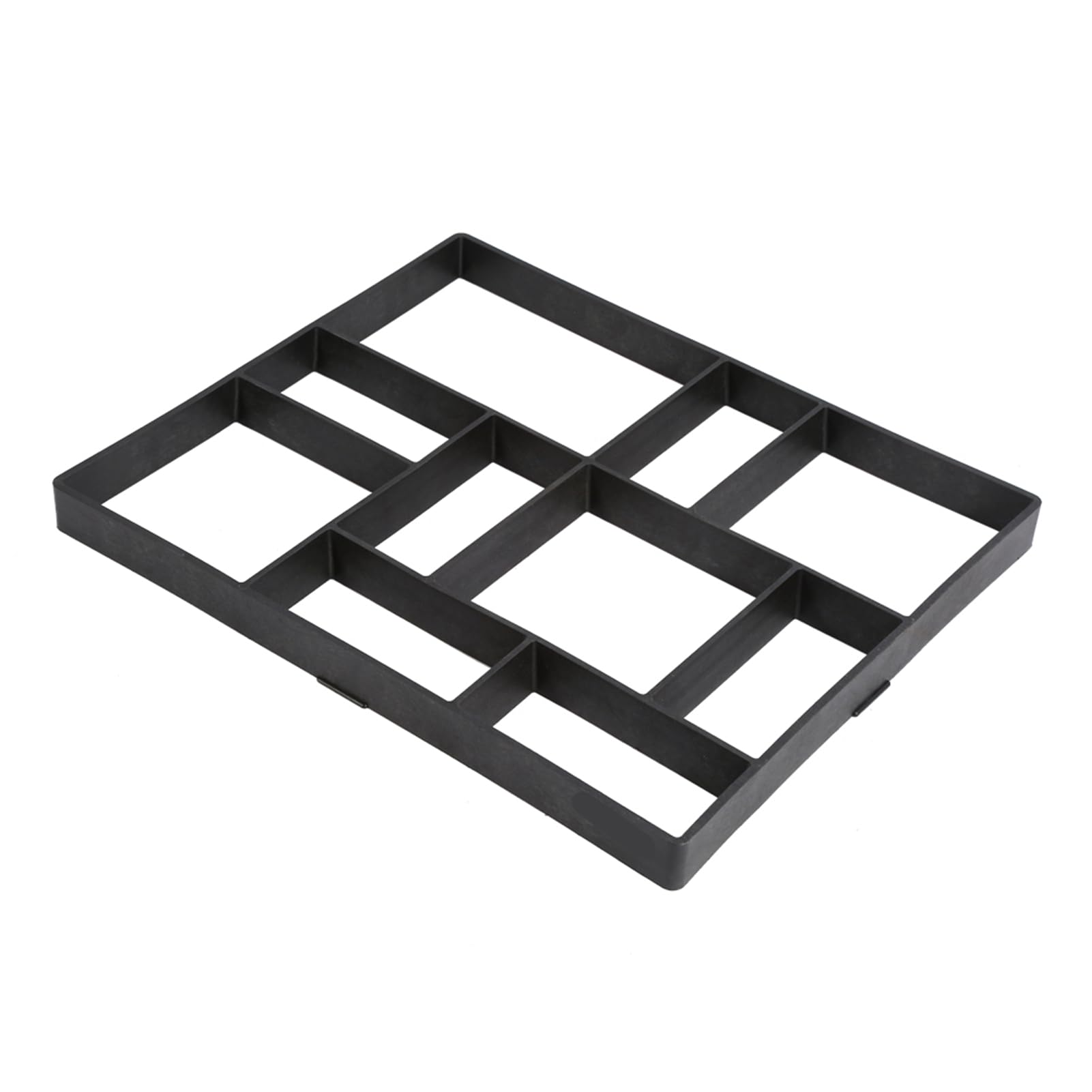 Gototop Pflaster-Gussformen, Pflasterform aus Kunststoff, Form Stein, asymmetrisch, Schablonen für Weg- und Terrassenfliesen, Garten, Terrasse 60X50X5cm