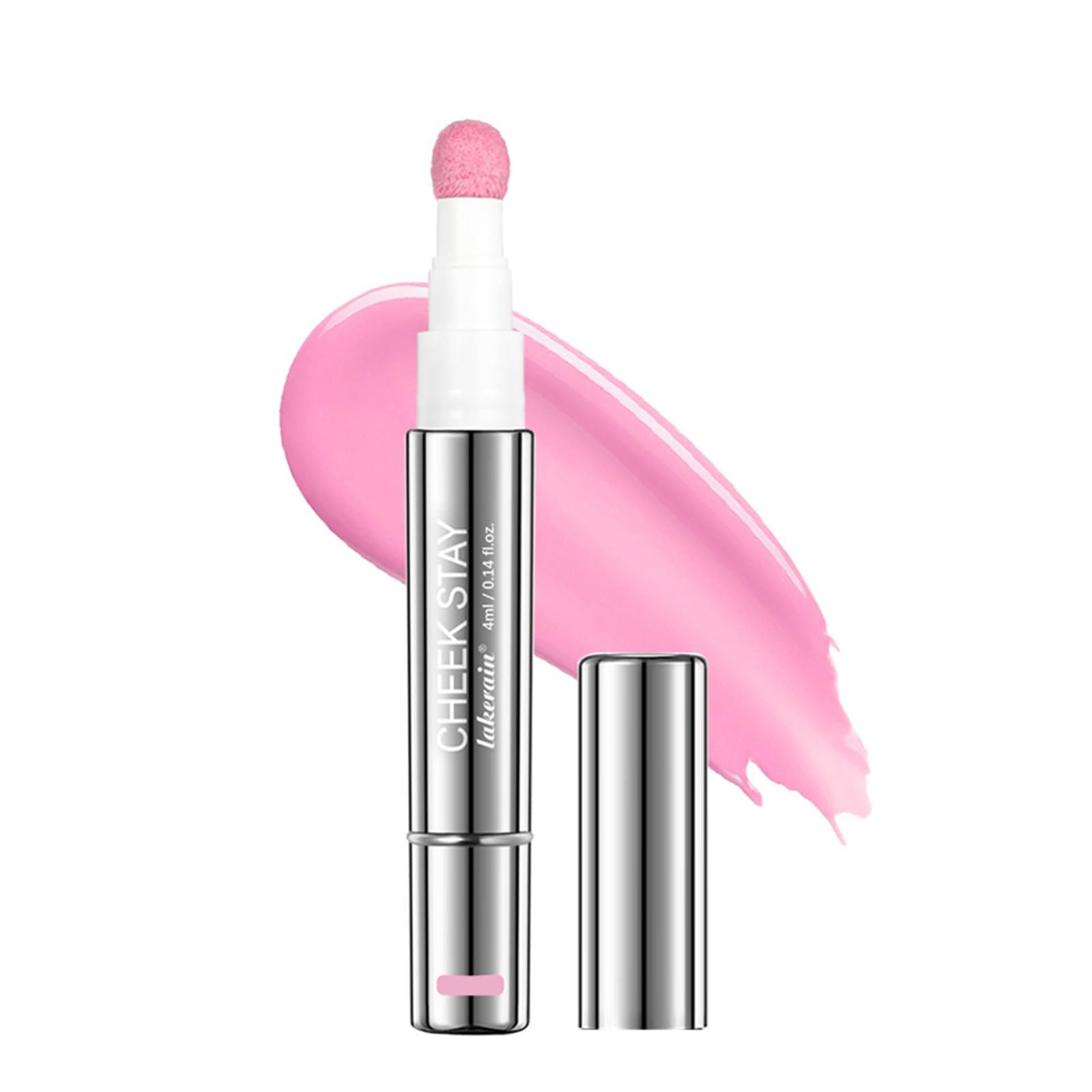 Liquid Blush for cheeks, High Pigment Buildable Long Lasting Blush Cream for radiant flushed cheeks, Natural Dewy Finish (#1 Pastel pink, 1 PC) #1 Pastel pink 0.14 Fl Oz (Pack of 1)