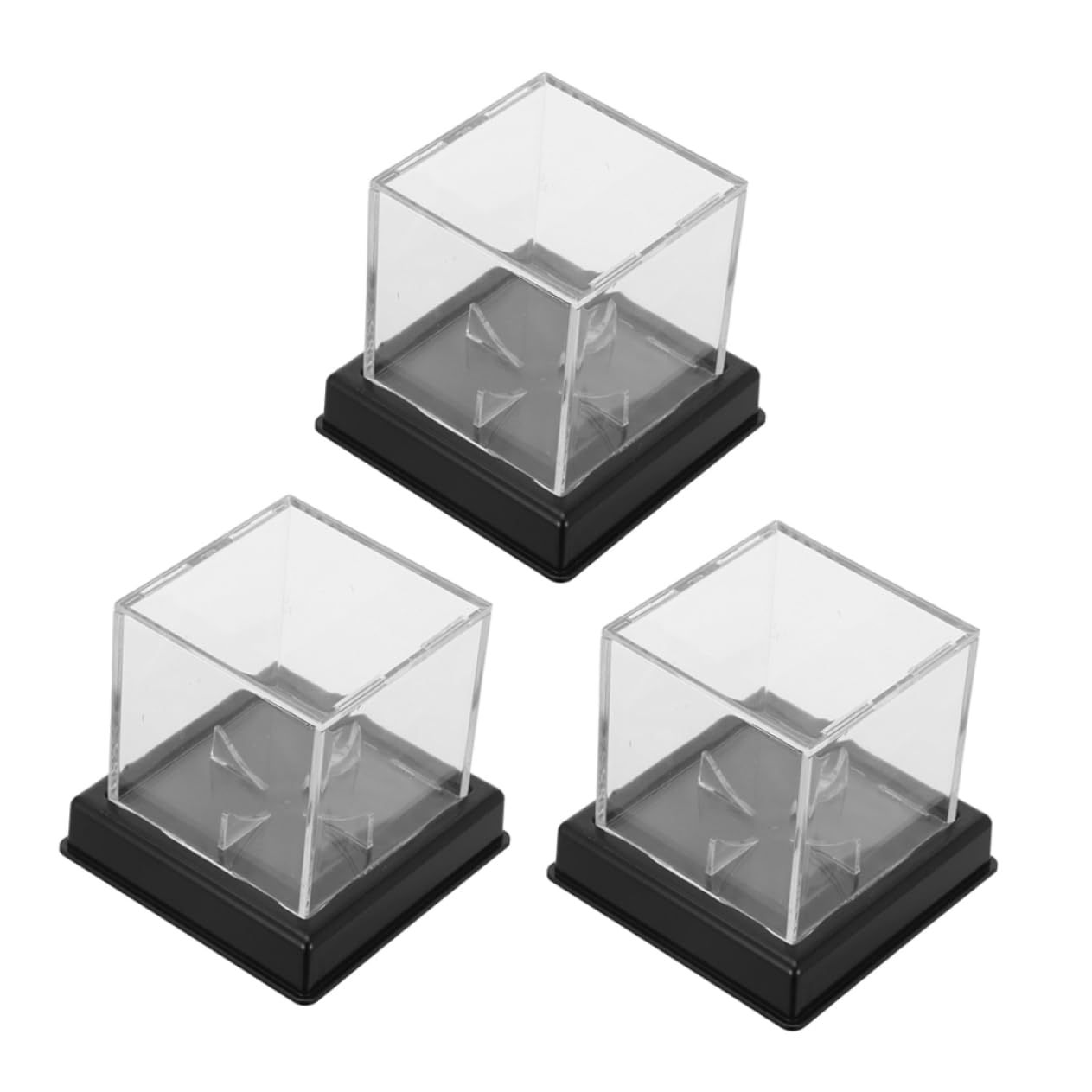 Vitrine de rangement avec base antidérapante en acrylique premium pour collectionneur
