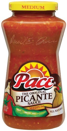Pace The Original Picante Sauce Medium 16 Oz (Pack of 6)