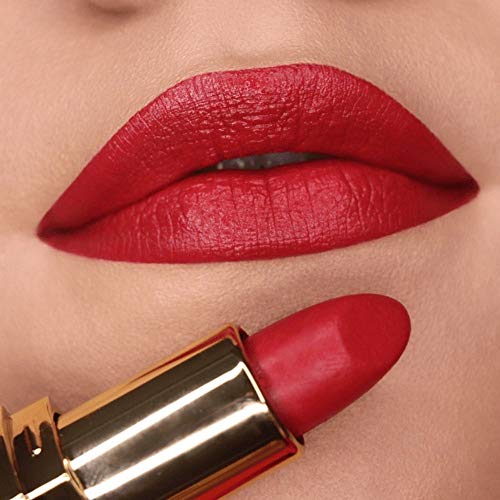 Image of Iba Long Stay Matte Lipstick for Women- M11 Ruby Blossom, 4g | Creamy Matte Finish & Smooth Texture | Long-Lasting | Hydrated Lips | Enriched with Vitamin E | Intense Colour & Highly Pigmented | Lip Makeup