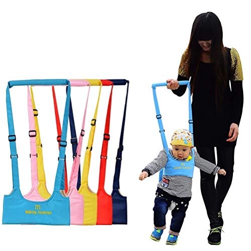 Image of Baby Toddler Walking Assistant Harness Baby Walking Learning Belt Helper Walker Wings Safety Walking Harness Walker for Baby 6-24 Months (Navy)