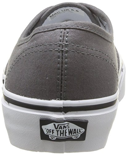 Vans Vans Authentic Unisex Skate Trainers Shoes Pewter/Black 11.5 B(M) US Women / 10 D(M) US Men