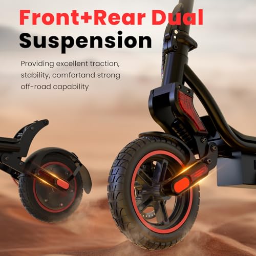 Electric Scooter for Adults, 28 Miles Long Range, 28/25 MPH,