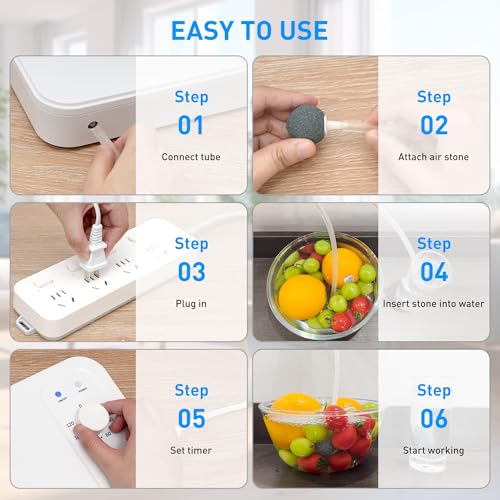 Máquina multipropósito de ozono 800mg/h portátil miniatura 3