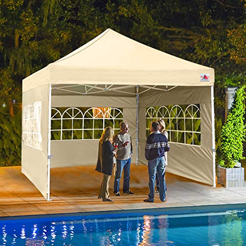 ABCCANOPY Outdoor Canopy Tent 10x10 Gazebo Pop Up Party Tent Wedding Instant Shelter