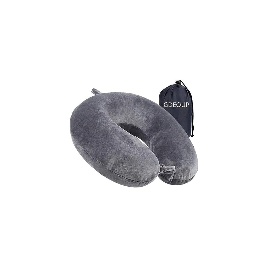GDEOUP Travel Pillow 100% Pure Guide 202 travel pillow for comfortable journeys