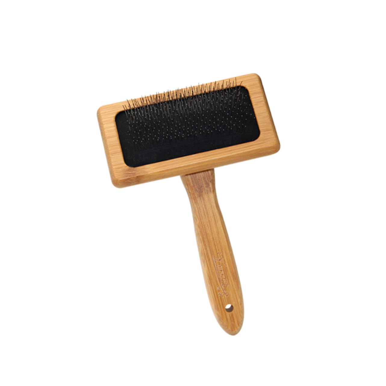 FOMIYES 2pcs Vintage Wooden Handle Hair Brush Pet Grooming Comb Dog Combs for Grooming Pet Hair Cleaning Tool
