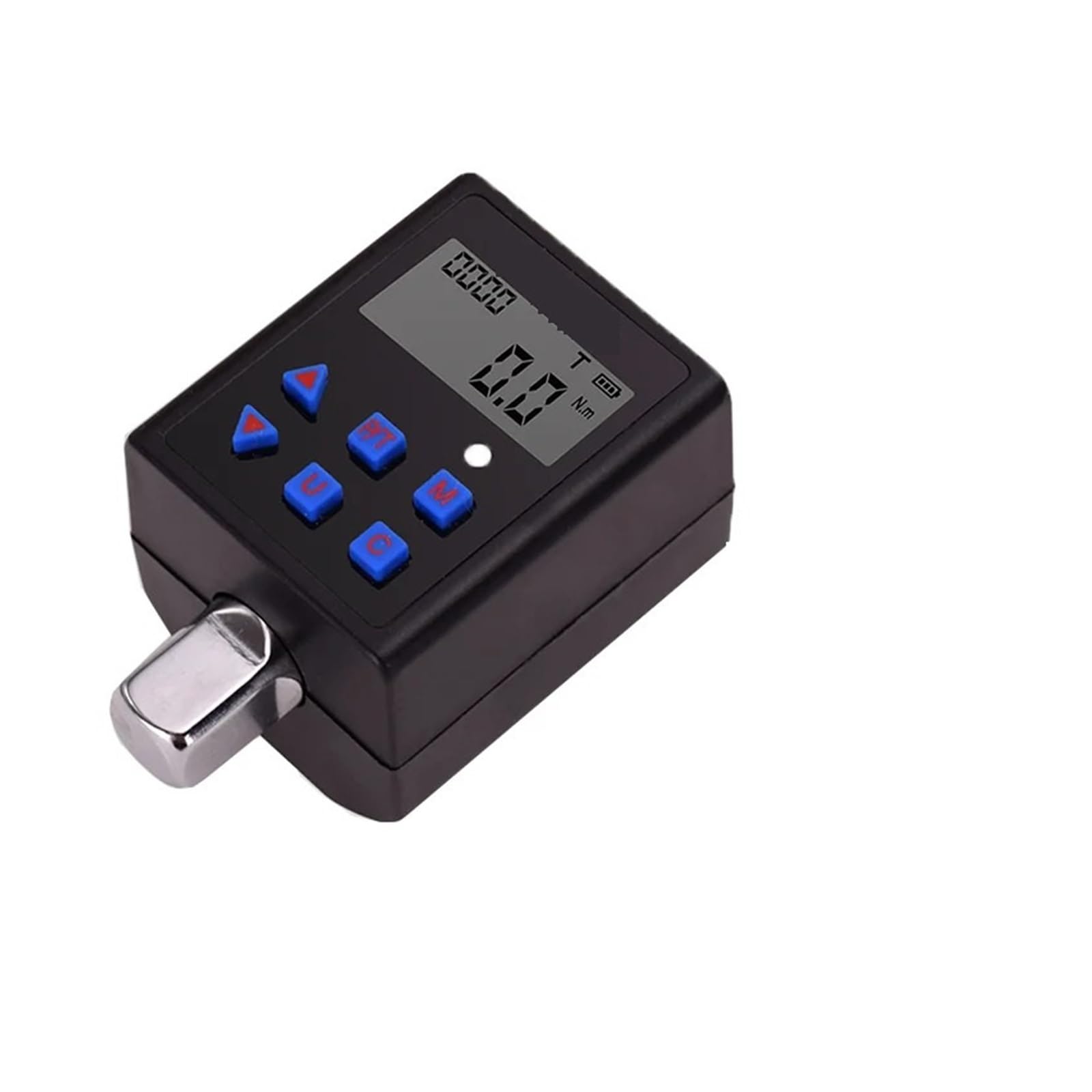 Gqnblvhzupdm Torque0.3-30N.m Digital Torque Meter High Precision Digital Torque Meter 0.1-340 N.m Adjustable Adapter Professional Electronic Ratchet Wrench(Torque0.3-30N.m)