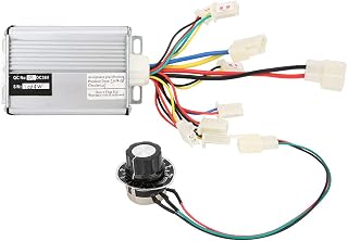 DAGT Brush Motor Control Box, Practical 36V 1000W Brush Speed Controller Professional Aluminum for Electric Bike
