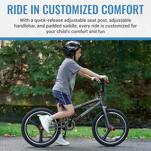 image for Razor Agitator BMX/Freestyle Bike - 20 Inch Bike for Boys - Quick Rele