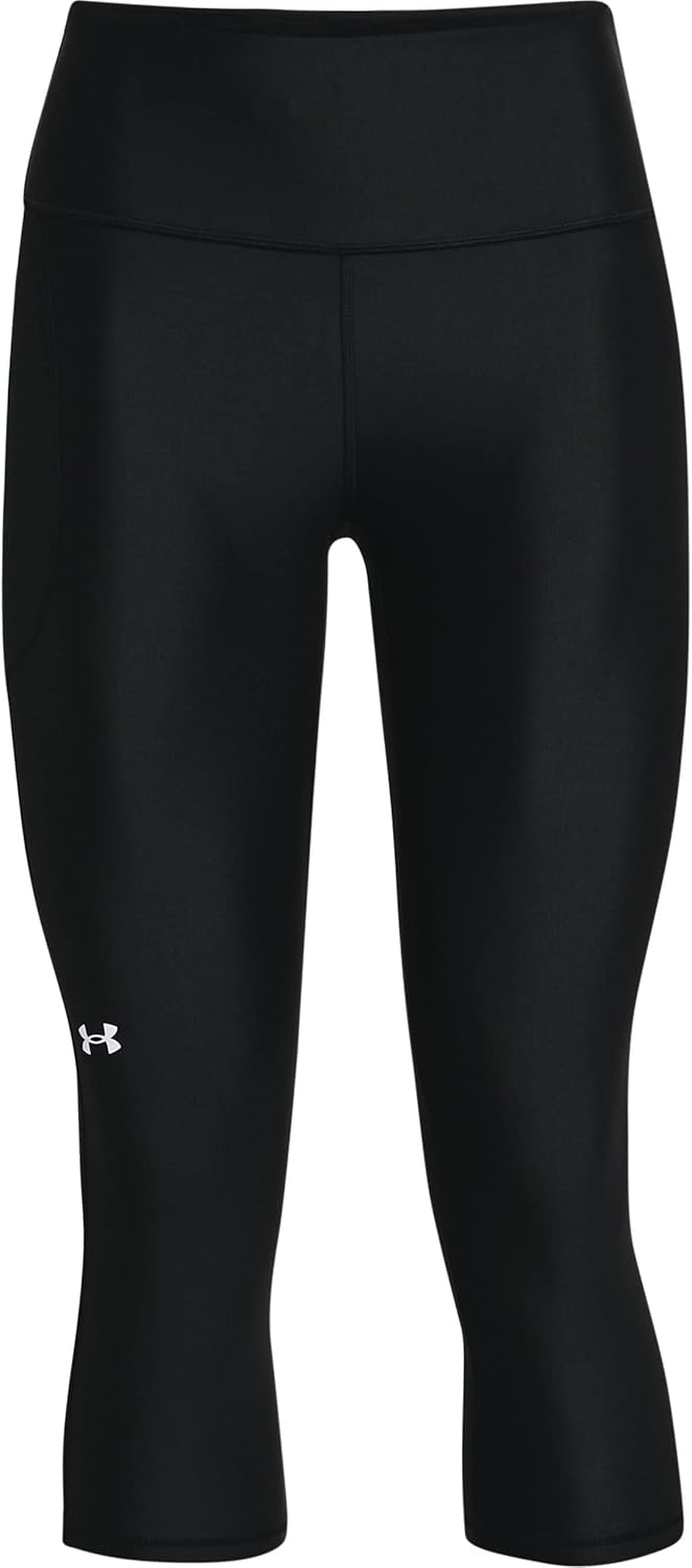 Under Armour Women's HeatGear Armour High-Waisted Pocketed Capris - Image 5