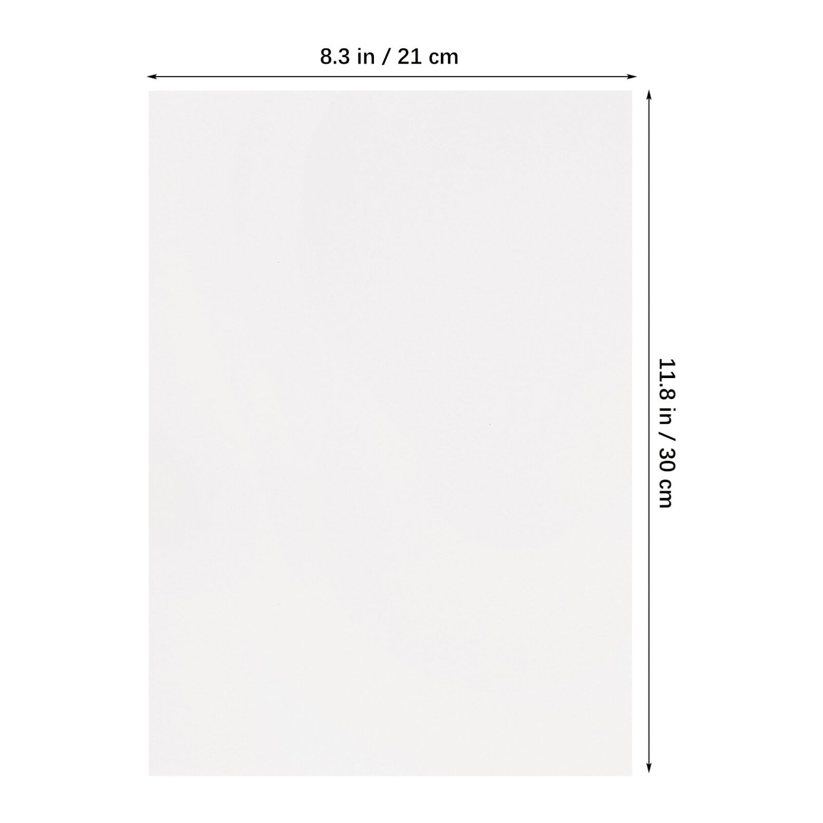 Papier D'imprimante A4 100 Feuilles Beige en Pâte de Bois