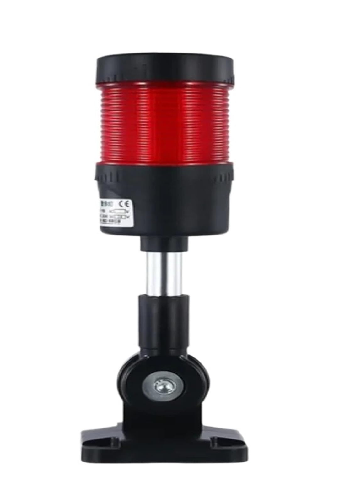 WXVFX LED Warning Light Flashing Steady Siren Alarm Indicator Signal Tower Lamp for Machine Security Protection(Steady 24V(1 Layer))